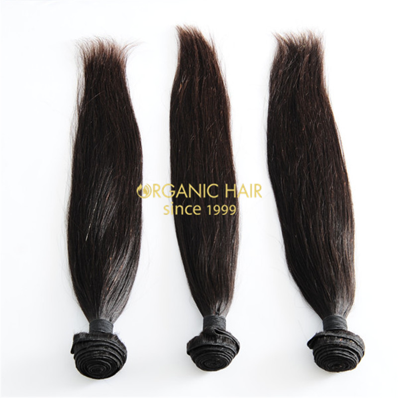 New arrival natural black virgin brazilian hair extensions